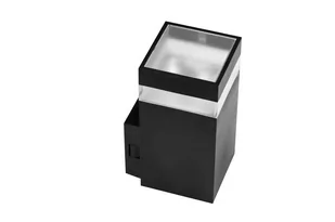 Kwadratowa lampa ścienna Jason AZ5222 LED 9W szara - Lampy ogrodowe - miniaturka - grafika 2