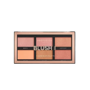 Profusion, Blush Palette paleta różów do twarzy I 15,6g - Bronzery i konturowanie twarzy - miniaturka - grafika 1