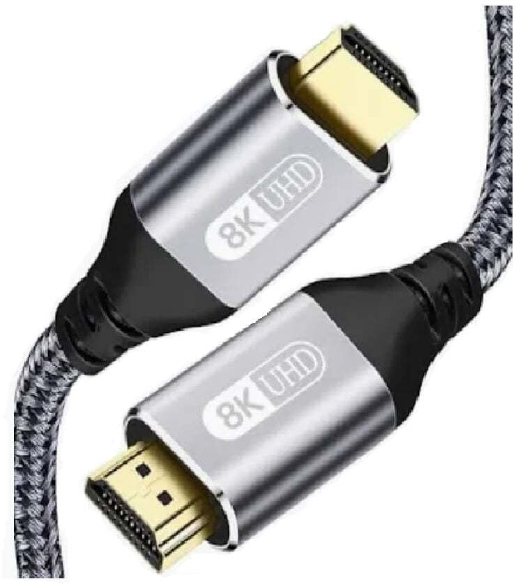 Kabel HDMI - HDMI 2.1, VRR, eARC, 8K 60Hz, 4K 120Hz, 48 Gb/s, 2m