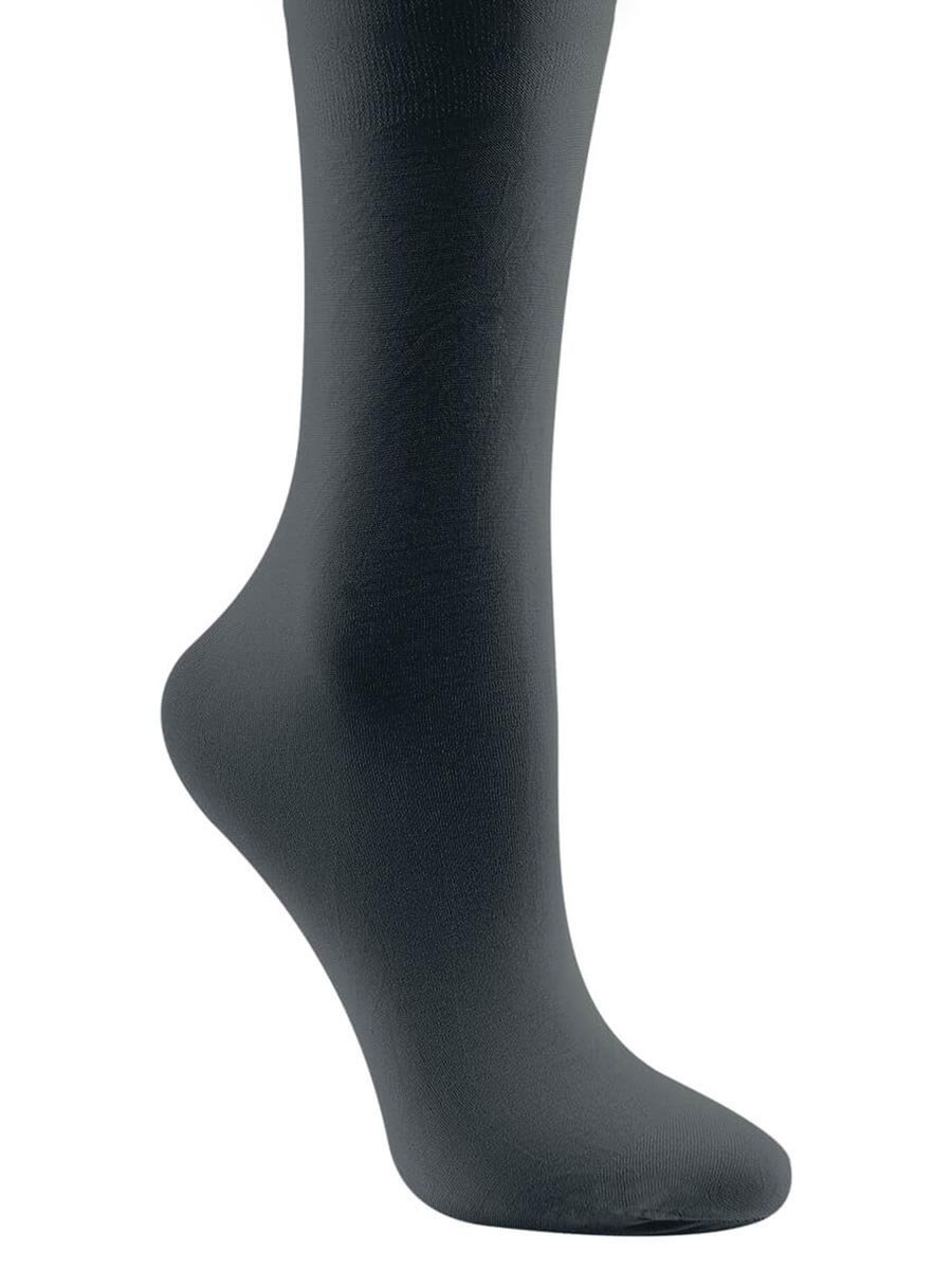 Dziewczęce rajstopy mikrofibra gładkie 40 DEN grafitowe Be Snazzy r.104/110