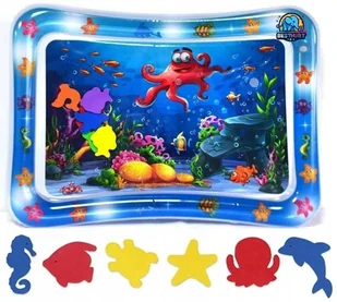 Dmuchana Mata Wodna Sensoryczna Dla Niemowląt Mata Wodna XXL 69cm - Maty edukacyjne - miniaturka - grafika 1