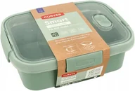 Pojemniki kuchenne - CURVER POJEMNIK PUDEŁKO NA ŻYWNOŚĆ SMART ECO LINE DUAL 0,6 + 0,3 l - miniaturka - grafika 1