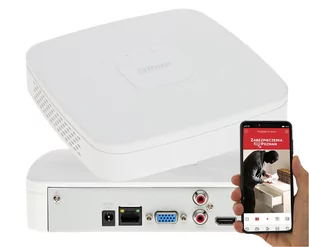 Rejestrator IP NVR2104-S3 Dahua na 4 kamery IP do 12 Mpx - Rejestratory do monitoringu - miniaturka - grafika 1