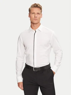 Boss Koszula H-Hank Party 50527623 Biały Slim Fit - Koszule męskie - miniaturka - grafika 1