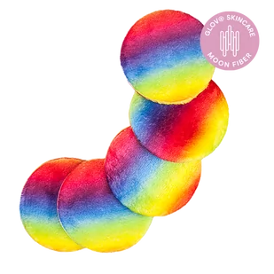 Płatki wielorazowe GLOV Moon Pads Rainbow - edycja limitowana - Waciki, płatki i patyczki kosmetyczne - miniaturka - grafika 1