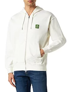 Marc O'Polo Męska kamizelka 321408857000, 152, biała, 152, XXL - Garnitury - miniaturka - grafika 1