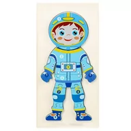 Puzzle - Puzzle drewniane - Zawody - Kosmonauta - miniaturka - grafika 1