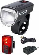 Lampki rowerowe - VDO lampa rowerowa ECO LIGHT M30 zestaw 4000 VDO_KITECOLIGHTM30 - miniaturka - grafika 1