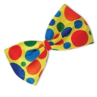 Krawaty i muchy męskie - SHATCHI Clow Clown Jumbo muszka, uniseks - dla dorosłych, jeden rozmiar fantazyjny strój akcesoria światowy dzień książki, żółty - miniaturka - grafika 1