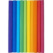 Szkolne artykuły papiernicze - Top-2000 Bibuła marszczona Creatinio 50x200 mix tęczowy komplet 10 sztuk 400153931 TOP-2000 400153931 - miniaturka - grafika 1