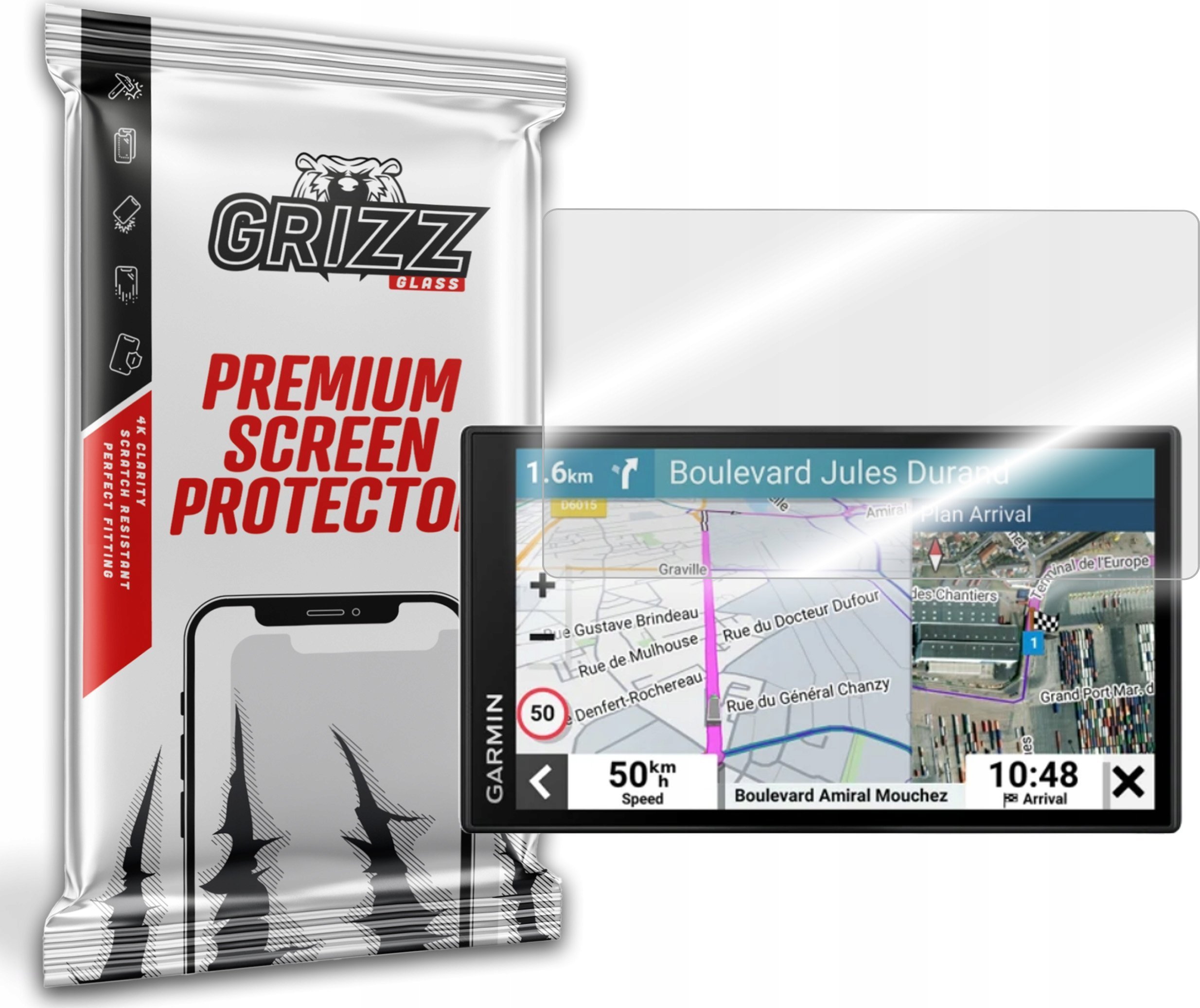Garmin GrizzGlass Szkło hybrydowe HybridGlass dezl LGV610