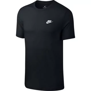 Odzież trekkingowa damska - Nike, Koszulka męska, Sportswear AR4997 013, czarny, rozmiar L - grafika 1