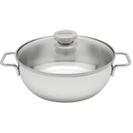 Patelnie - Demeyere Demeyere - Patelnia sauté z pokrywką Apollo 28 cm 40850-767-0 - miniaturka - grafika 1
