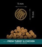 Sucha karma dla psów - SAVORY KARMA SUCHA Z INDYKIEM I KURCZAKIEM DLA SZCZENIĄT WSZYSTKICH RAS 12 KG - miniaturka - grafika 1