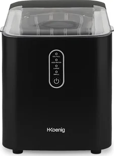 Kostkarka do lodu H.Koenig Kostkarka do lodu H.Koenig KUB14 czarny 120 W stal nierdzewna 1 l - Kostkarki do lodu - miniaturka - grafika 1