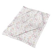 Koce - Grafika pluszowy koc Akwarelowe kwiaty nadruk eko, Fabricsy - miniaturka - grafika 1