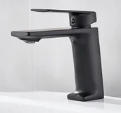 Baterie umywalkowe - Bateria umywalkowa PDS v3 stojąca czarny - miniaturka - grafika 1