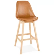 Taborety i hokery - Kokoon Design Hoker Janie Brązowy BS01900BRNA - miniaturka - grafika 1