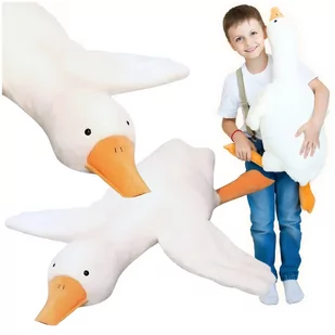 Duża gęś pipa maskotka pluszowa XL 90 cm - Maskotki i pluszaki - miniaturka - grafika 1