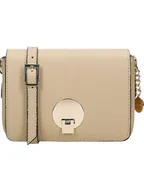 Torebki damskie - Wojas Skórzana torebka w kolorze beżowym - 18 x 13 x 6 cm - miniaturka - grafika 1