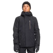 Kurtki narciarskie - Dziecięca Kurtka ocieplana QUIKSILVER MISSION SOLID YOUTH JK EQBTJ03157-KVJ0 – Czarny - miniaturka - grafika 1