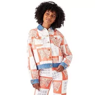 Kurtki damskie - Wrangler Damska kurtka Western Denim, Blue Jean Lady, XS - miniaturka - grafika 1
