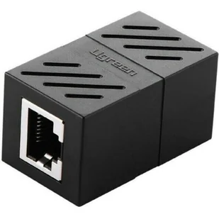 UGREEN Ugreen Cat5 łącznik kabla sieciowego RJ45, czarny 20390 - Kable miedziane - miniaturka - grafika 1