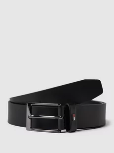 Pasek skórzany z metalową sprzączką model ‘LAYTON LEATHER’ - Paski - miniaturka - grafika 1