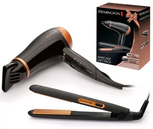 Remington GIFTPACK D3012GP SUSZARKA +  PROSTOWNICA - Suszarki do włosów - miniaturka - grafika 1