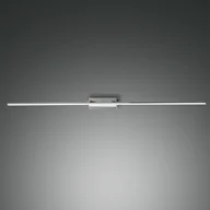 Lampy ścienne - Fabas Luce Oświetlenie lustra LED Nala, chromowane, szerokość 110 cm, metal - miniaturka - grafika 1