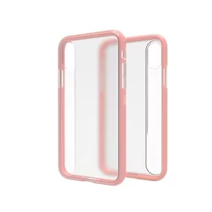 Gear4 Windsor wzmocnione etui na tył Apple iPhone X NA TYŁ TWORZYWO SZTUCZNE RÓŻOWY JASNY 33131 - Etui i futerały do telefonów - miniaturka - grafika 1
