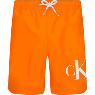 Spodenki damskie - Calvin Klein Swimwear Szorty kąpielowe | Regular Fit - grafika 1
