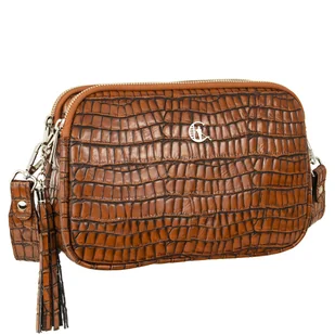 Listonoszka damska Canaletto ze skóry z wzorem krokodyla TD830s70 - Torebki damskie Listonoszka damska Canaletto ze skóry z wzorem krokodyla TD830s70 - Torebki damskie - miniaturka - grafika 1