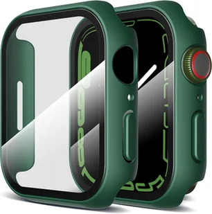 ETUI OCHRONNE NA ZEGAREK APPLE WATCH SERIES 7 41mm ZIELONE 2 SZTUKI SOLIDNE - Akcesoria do smartwatchy - miniaturka - grafika 1