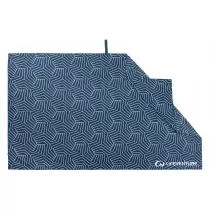 LittleLife LittleLife - Ręcznik Szybkoschnący Softfibre Recycled Lifeventure  -  Navy 150x90 cm - Smoczki do butelek - miniaturka - grafika 1