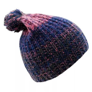 Czapka zimowa Hi-Tec Lady Halla W (kolor Granatowy. Różowy, rozmiar ONE SIZE) - Czapki damskie - miniaturka - grafika 3