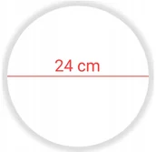 Dodatki do ciast w proszku - Podkład pod tort 24cm - miniaturka - grafika 1