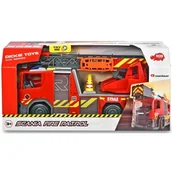 Samochody i pojazdy dla dzieci - Dickie Toys SOS Straż pożarna Scania z drabiną 203716017026 Toys 730548 - miniaturka - grafika 1