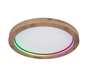Globo 41374-24R - LED RGBW Ściemnialny plafon BRANZA LED/24W/230V + pilot - Lampy sufitowe - miniaturka - grafika 1