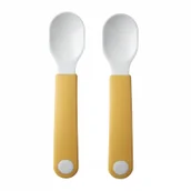 Sztućce dla dzieci - Mepal Łyżki Dziecięce Mio Yellow 108031081900 2 szt. - miniaturka - grafika 1