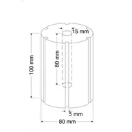 Filtry akwariowe i akcesoria - Wkład gąbka do Power Head Happet 10 cm - miniaturka - grafika 1