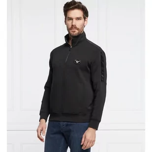 Emporio Armani Bluza | Regular Fit - Bluzy męskie - miniaturka - grafika 1
