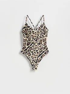 Reserved - Jednoczęściowy strój plażowy - czarny - Moda i Uroda OUTLET - miniaturka - grafika 1
