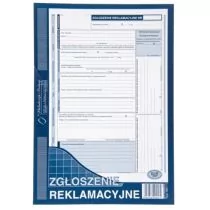 Michalczyk&Prokop ZGŁOSZENIE REKLAMACYJNE A4(O+2K) 601-1 - Druki akcydensowe - miniaturka - grafika 1