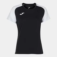 Koszulki i topy damskie - Joma Damska koszulka Academy Iv Czarny - biały XS - miniaturka - grafika 1