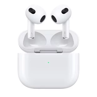 APPLE AirPods III Biały (Etui z Lightning) MPNY3ZM/A - Słuchawki - miniaturka - grafika 2