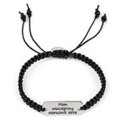 Bransoletki - Bransoletka informacyjna-medyczna "Mam wszczepiony rozrusznik serca" BA3707 - miniaturka - grafika 1