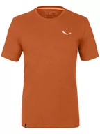 Koszulki sportowe męskie - Salewa Koszulka funkcyjna "Pure Dolimites" w kolorze jasnobrązowym - miniaturka - grafika 1