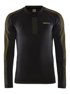 Koszulki sportowe męskie - Koszulka męska Craft ADV Warm Intensity LS Grey M - miniaturka - grafika 1