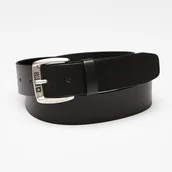 Paski - BIG STAR PASEK MĘSKI SKÓRZANY HH674108 CZARNY 95 - miniaturka - grafika 1